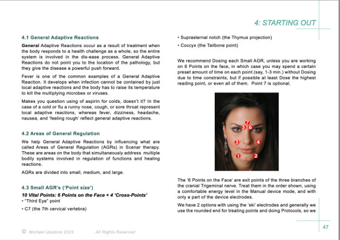 Frequency healing training